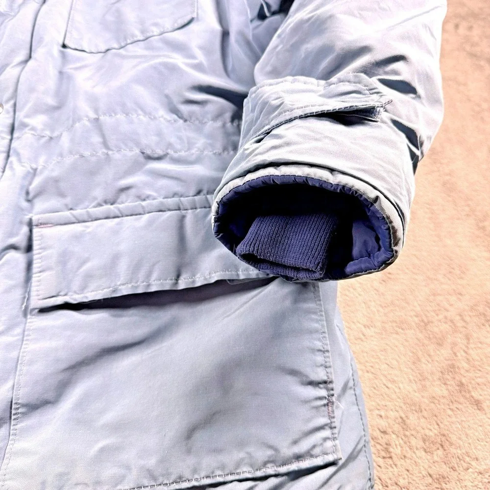 Vintage Walls Blizzard-Pruf Insulated Work Jacket Blue Mens Large USA‎